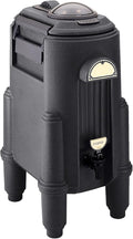 Cambro CSR5110 Black 5 Gallon Insulated Beverage CamServer Case of 1