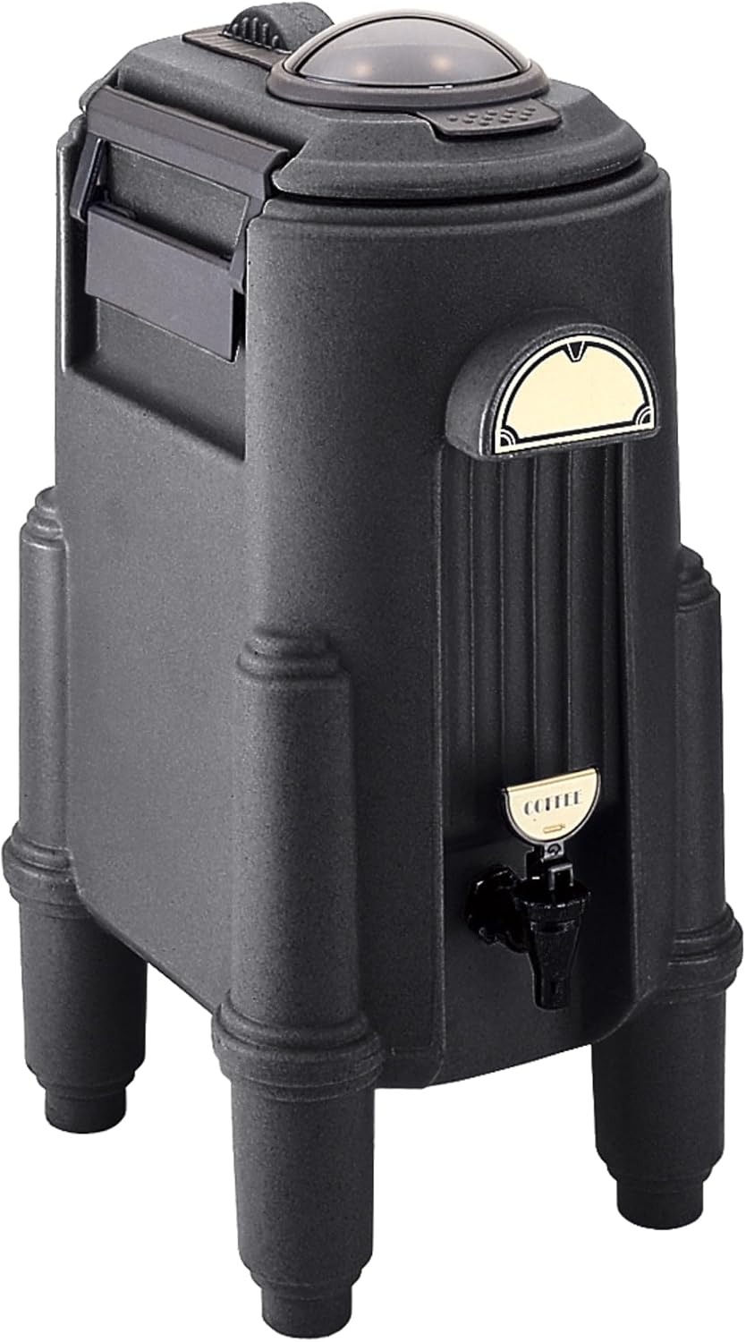 Cambro CSR5110 Black 5 Gallon Insulated Beverage CamServer Case of 1