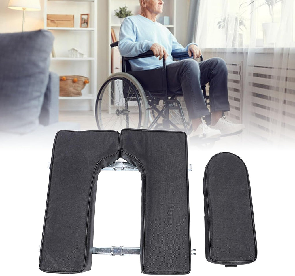 Asixxsix Wheelchair Toilet Cushion, Thick Sponge Padded Soft Pad Commode Chair Cushion Universal Fit for Bedside Commode Seat Toilet Chair, U Shape Cover Shower Seat Wheelchair