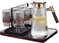 Beverage Serveware Chinese retro glass water cup home high temperature resistant tea cup kettle set drinking cup anti-scalding living room hospitality cup Water Carafe