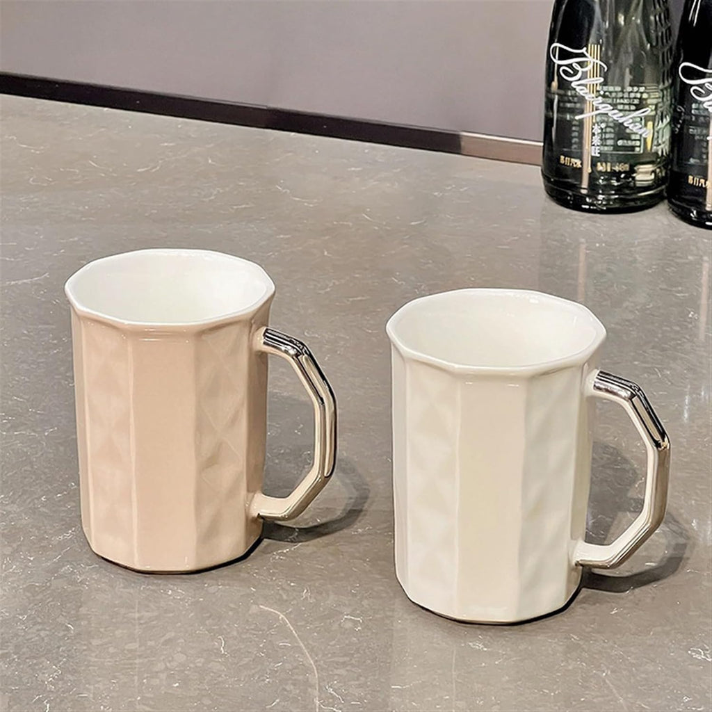 Beverage Serveware 9-piece water cup set, household tea set, living room reception guest cup, tea cup with handle Water Carafe