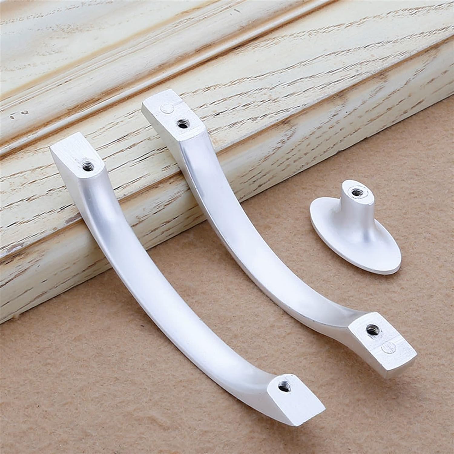 TOMYEUS Cabinet Handles Kitchen Hardware 10 Pcs Zinc Alloy Gold Silver Cabinet Door Handles Drawer Knobs Kitchen Cupboard Door Pulls Furniture Handle Hardware Cabinet pulls Kitchen Cabinet Handles