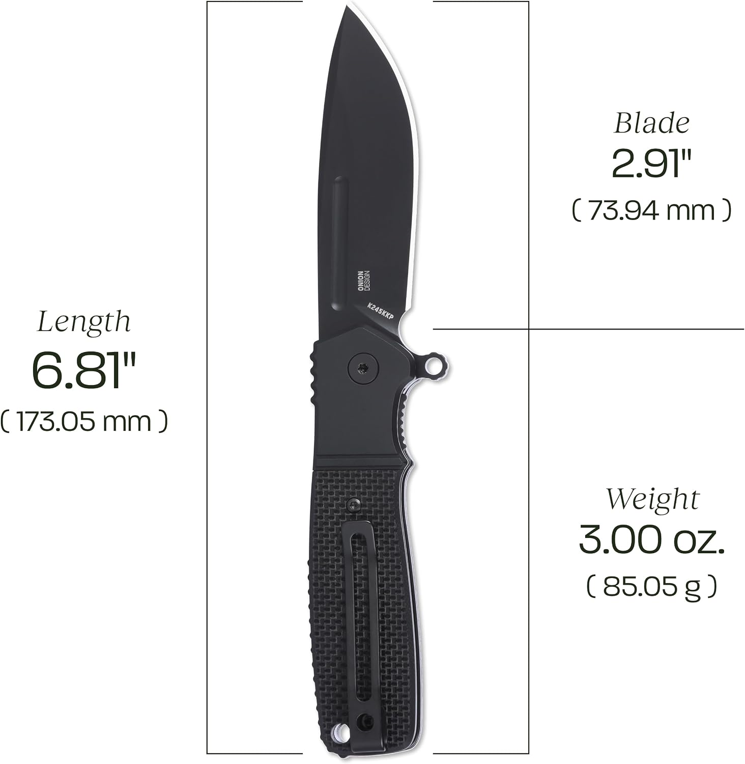CRKT Homefront Compact Everyday Carry EDC Folding Knife with Liner Lock: S35VN Steel Plain Edge Blade, G10 Handle with Aluminum Bolster, K245KKP