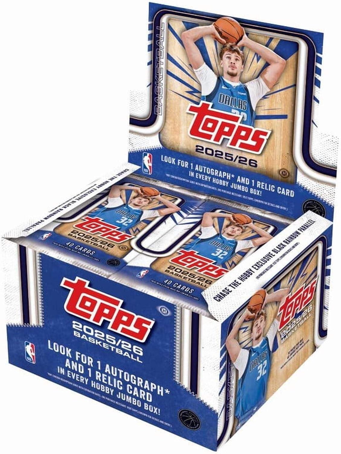 NBA 2025-26 Topps Basketball Jumbo Box
