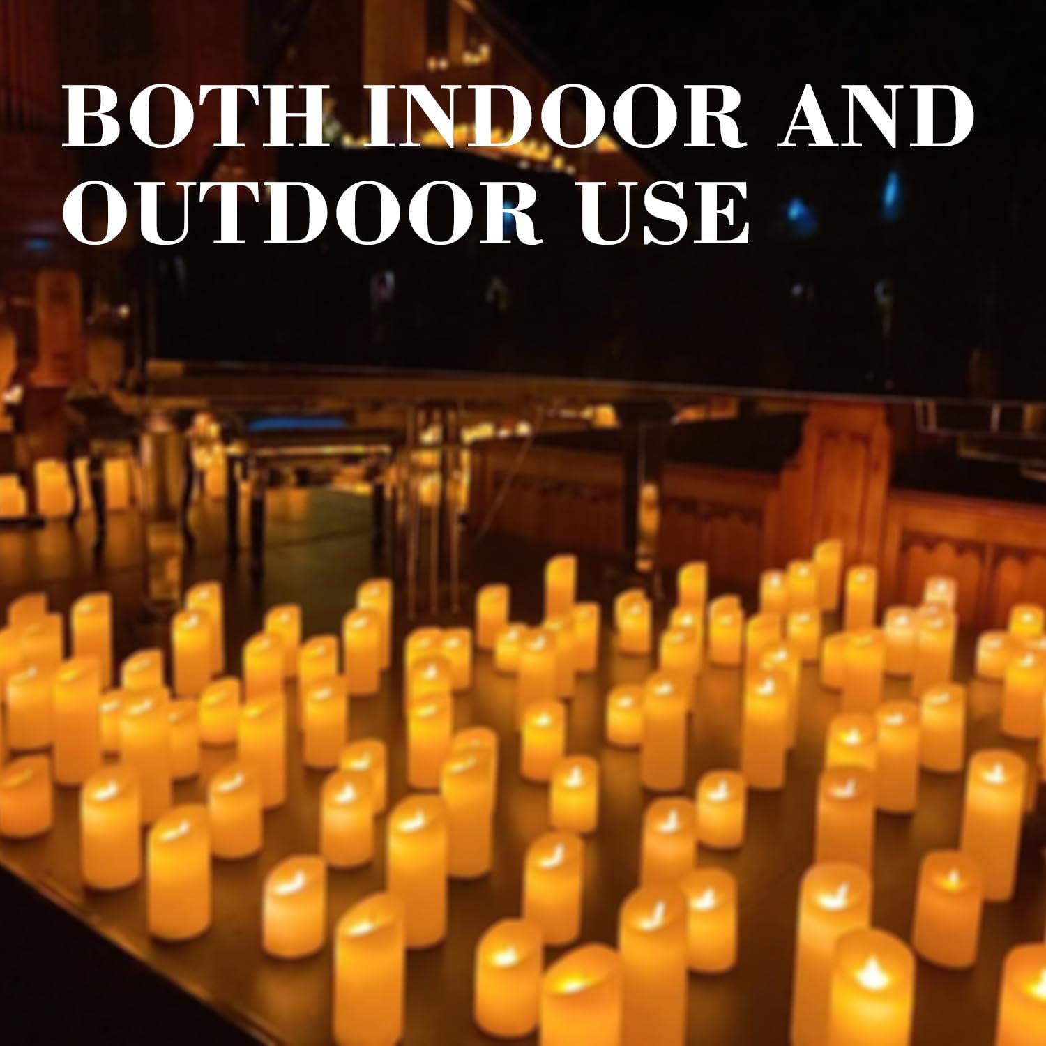 72-Pack LED Flameless Candles with Remote Control - Perfect for Home, Parties, and Special Occasions - Create a Magical Ambiance Effortlessly(Three Sizes)