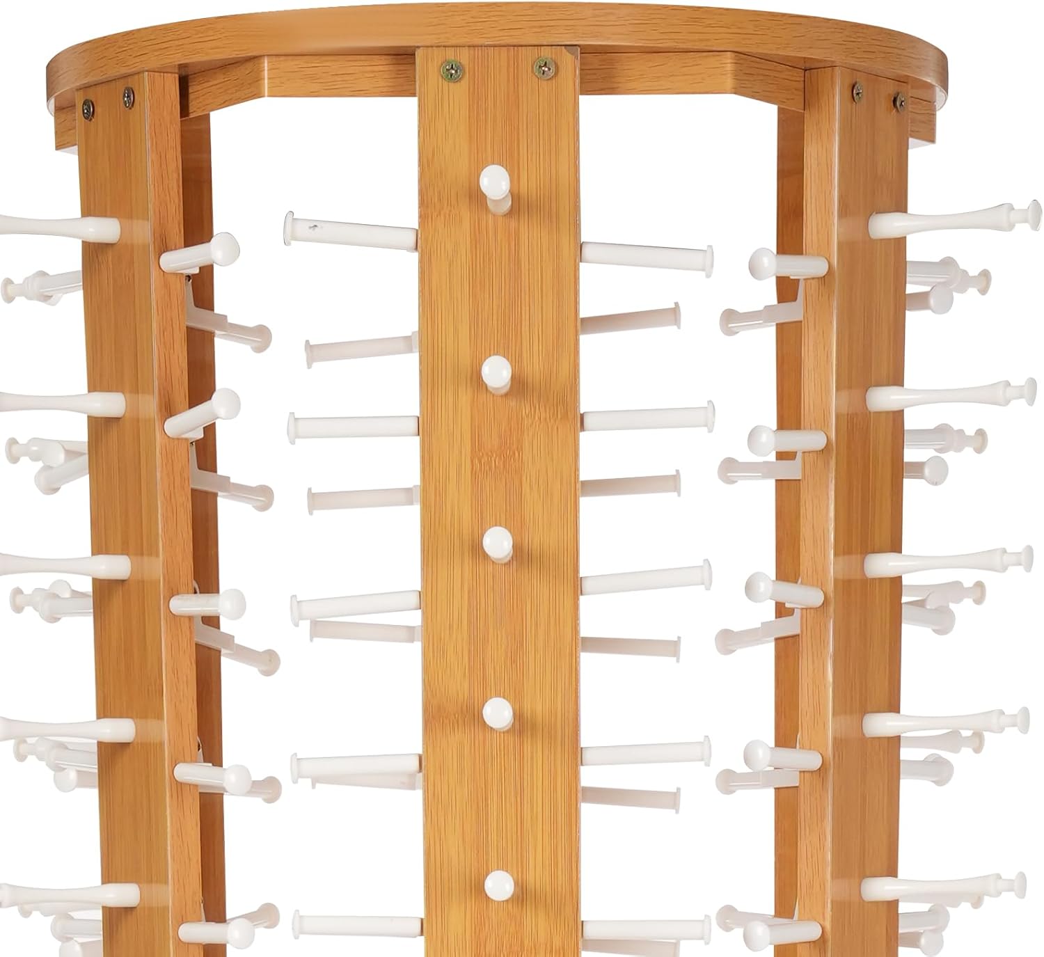 Sunglasses Retail Display Rack,Rotating Glasses Rack,108 Pairs Sunglasses Holder,Eyewear Storage Organizer w/4 Wheels