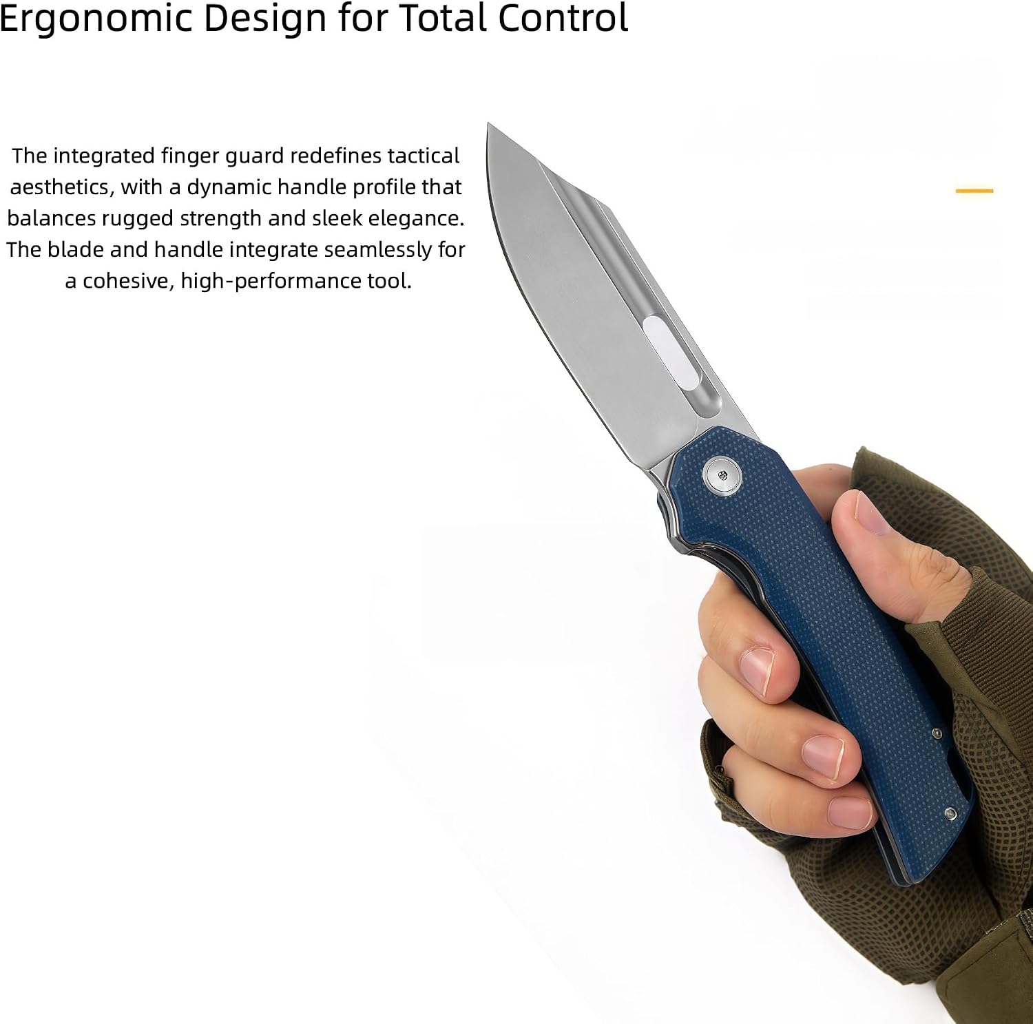 Multi Tool Pocket Knife, Knives for Men, Hunting Knives & Tools, 8CR13 Blade, Linen-textured Handle, HRC 58-60, Lightweight Outdoor Knife for Backpacking, Hiking Gear