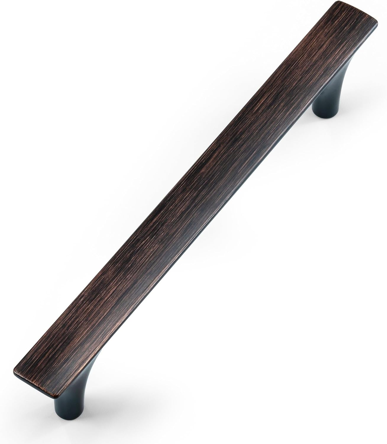 HESTIA HARDWARE 30 Pack Handles for Cabinets and Drawers | 5 Inch Hole to Hole Oil Rubbed Bronze Modern Kitchen Cabinet Handles, Kitchen Brushed Bronze Drawer and Dresser Pulls (Z15.128mm.30.O)