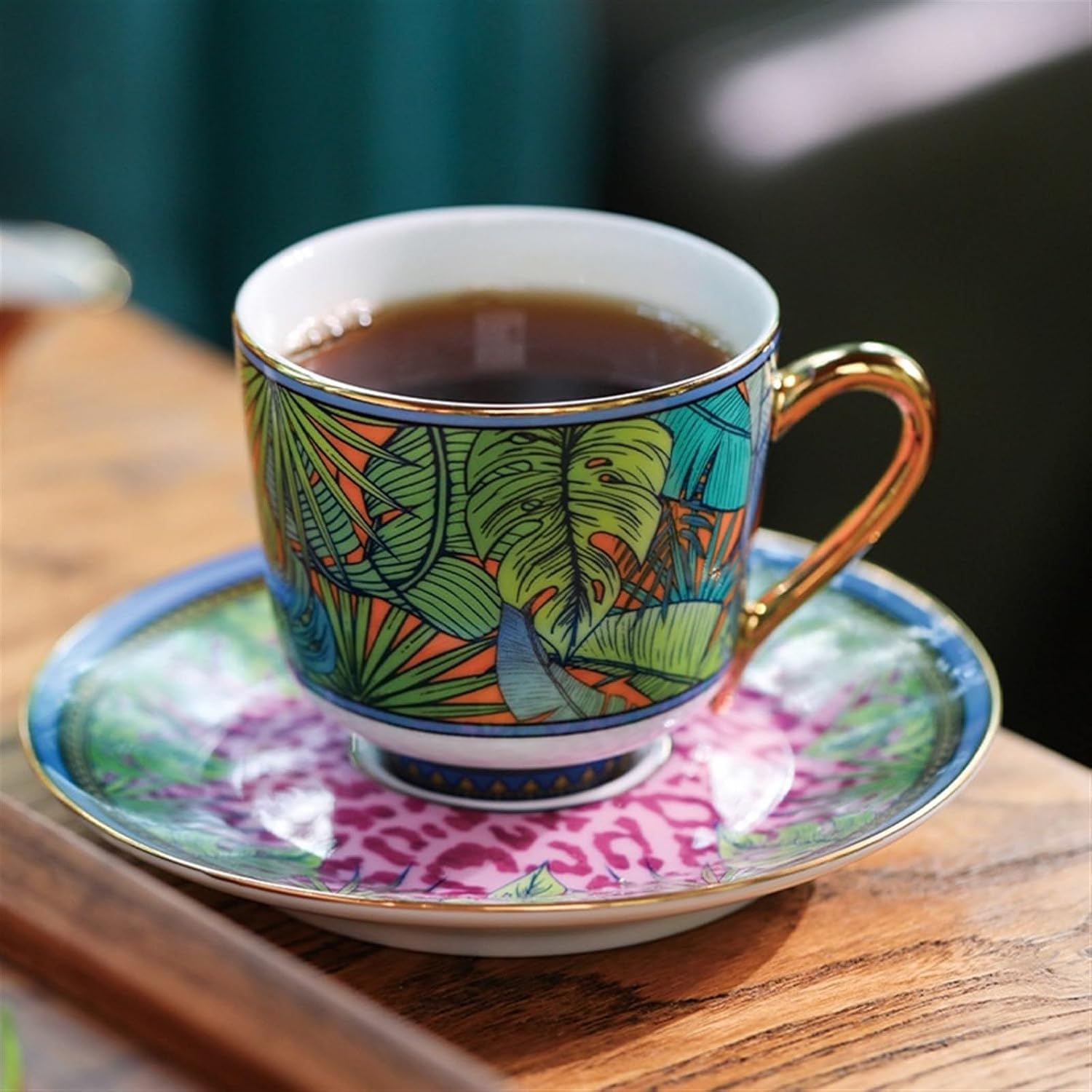 Beverage Serveware 11-piece Nordic style ceramic coffee set for home afternoon tea coffee cup coffee cup and saucer set club tea tasting set Water Carafe
