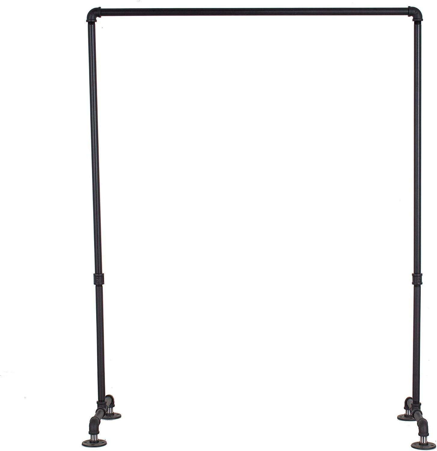 Industrial Pipe Clothing Garment Rack by William Robert's Vintage