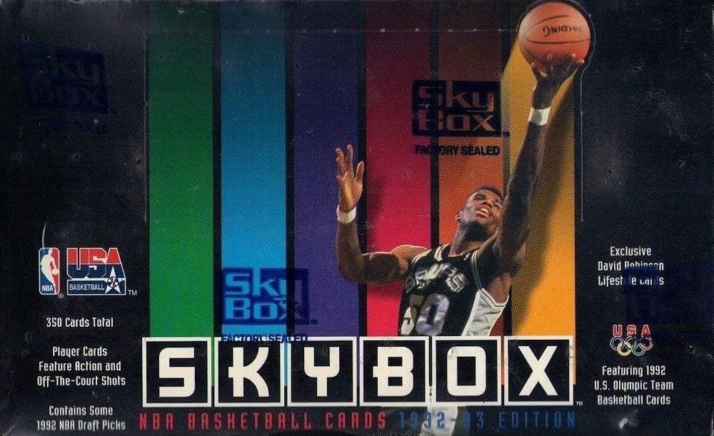 1992/93 Skybox Series 1 Basketball Hobby Box