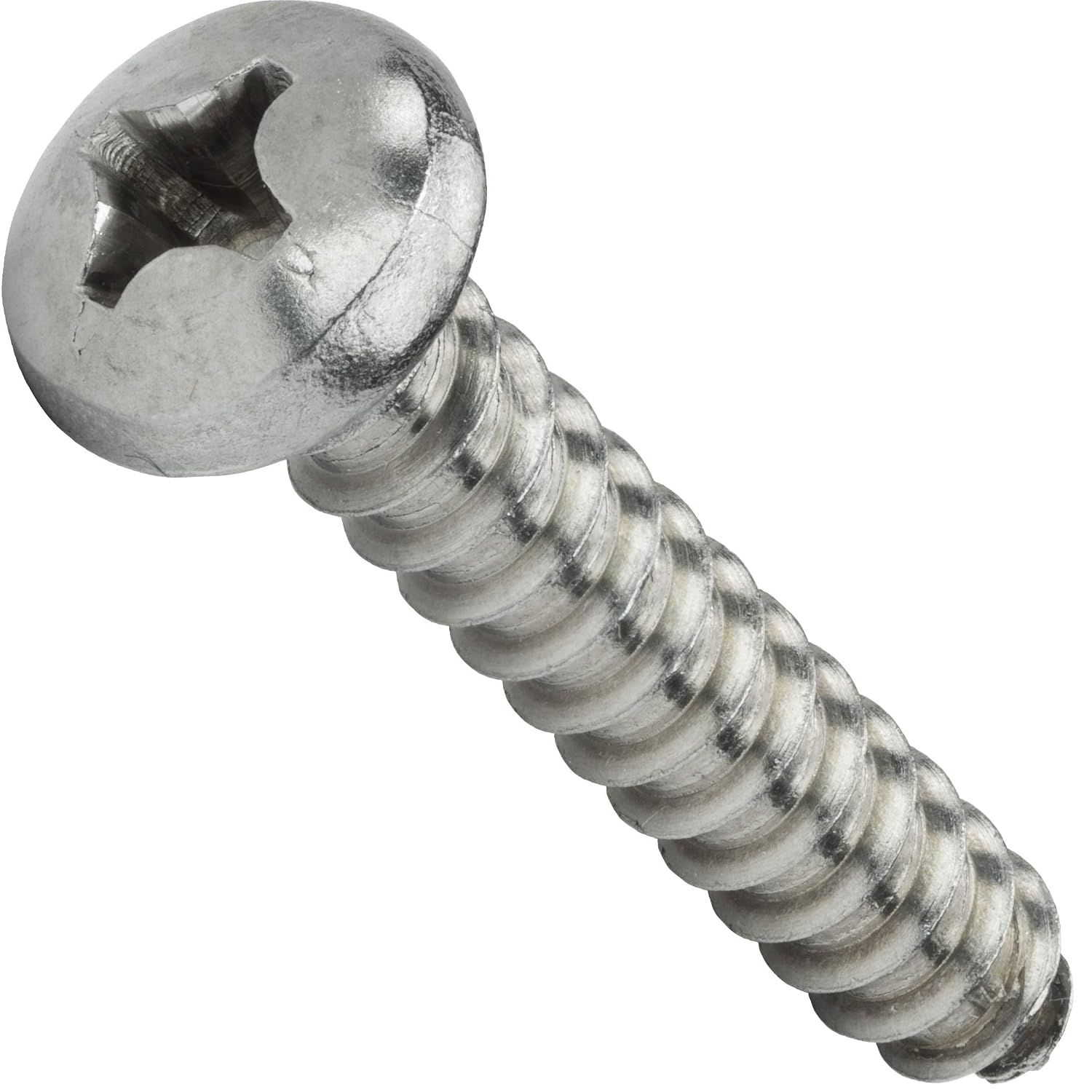 #2 x 1/4' - Sheet Metal Screws Self Tapping Pan Head Stainless Steel 2500 Pcs self Tapping Screws Metal B2B