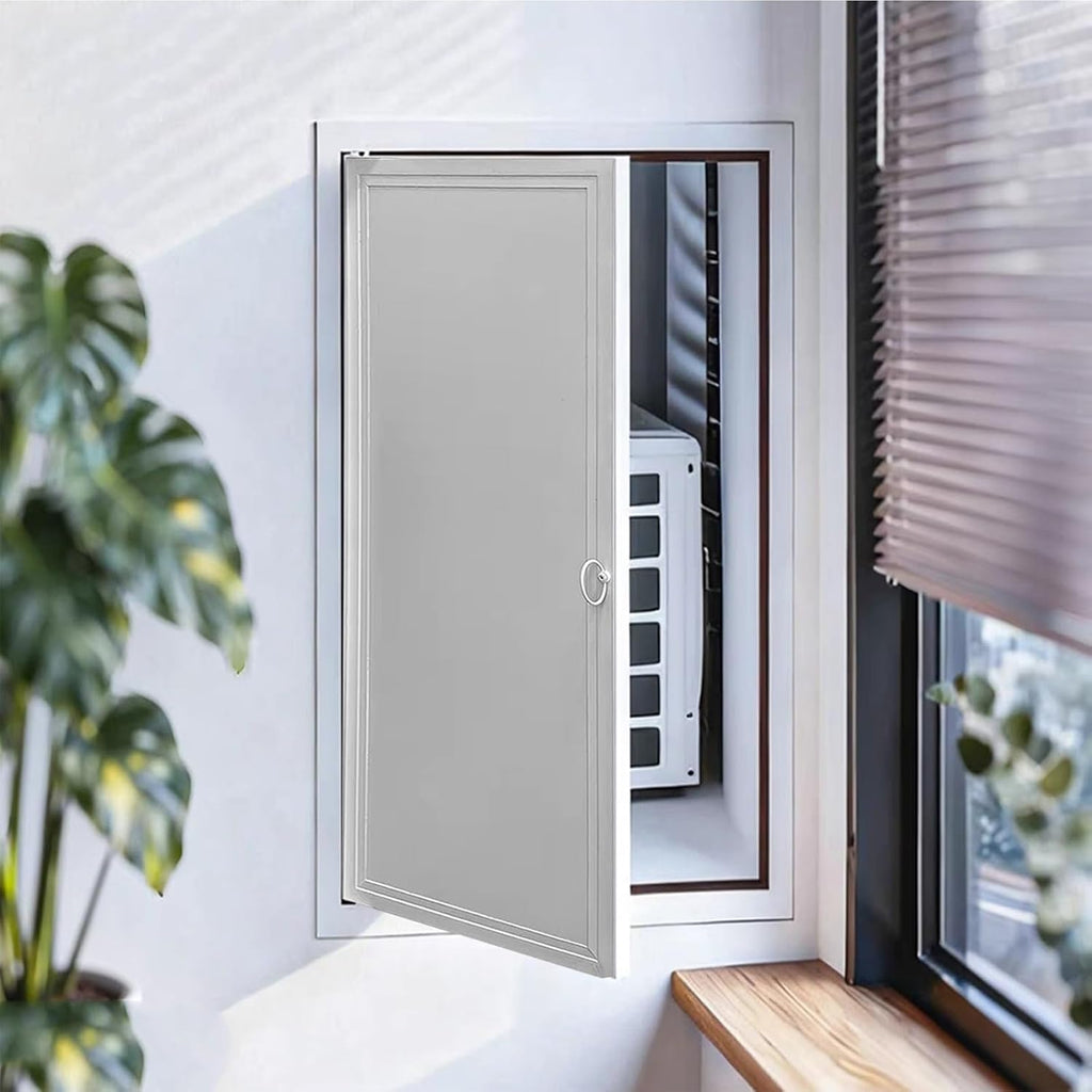 36x44inch - Access Doors - Aluminum Inspection Hatch for Drywall - Access Panel with Vent - White - Gas Water Electricity Service Inspection Hatch Cover, Revision Door(22x36in/56x92cm)
