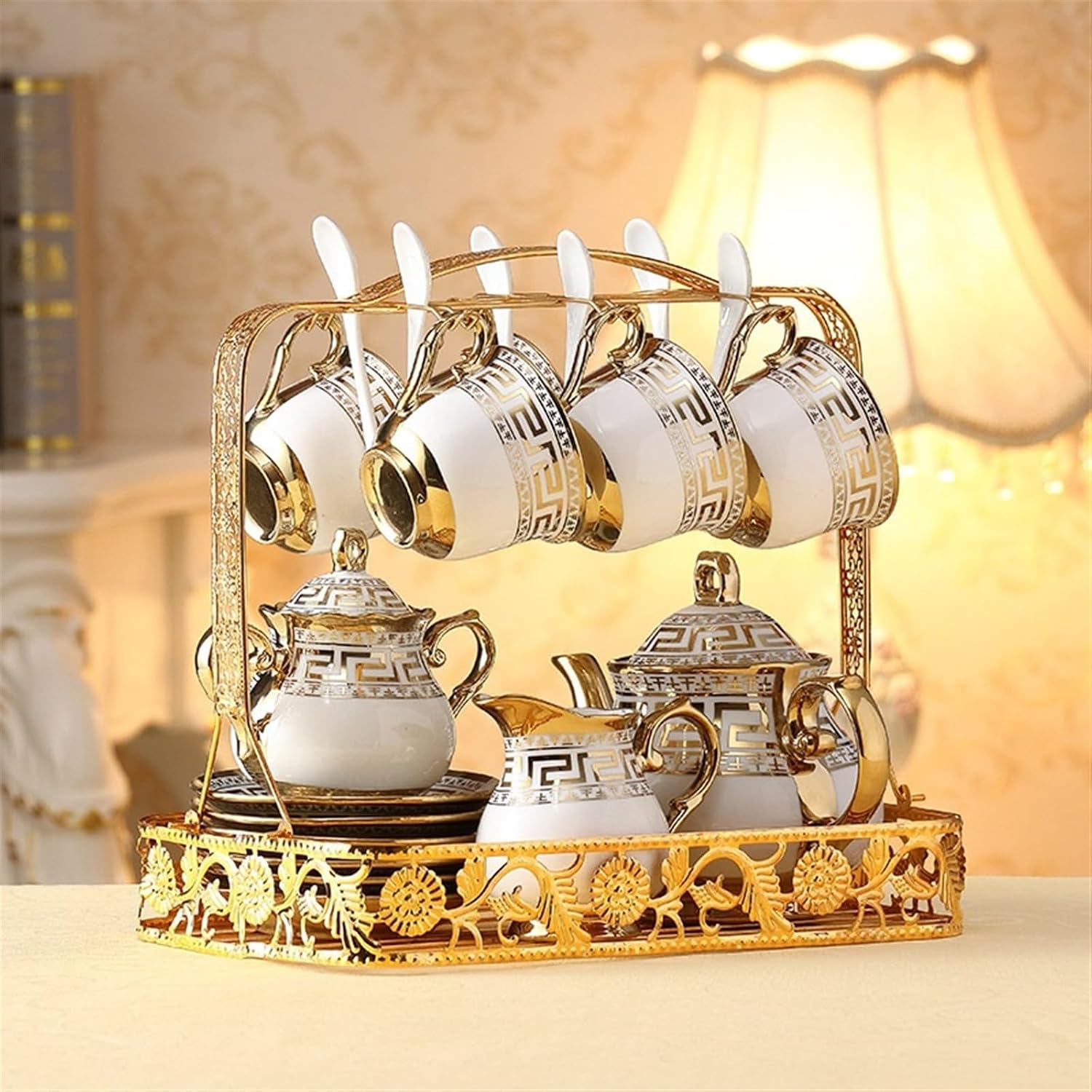 Beverage Serveware Teapot set living room household European ceramic cup heat-resistant cold kettle cold kettle water cup Water Carafe