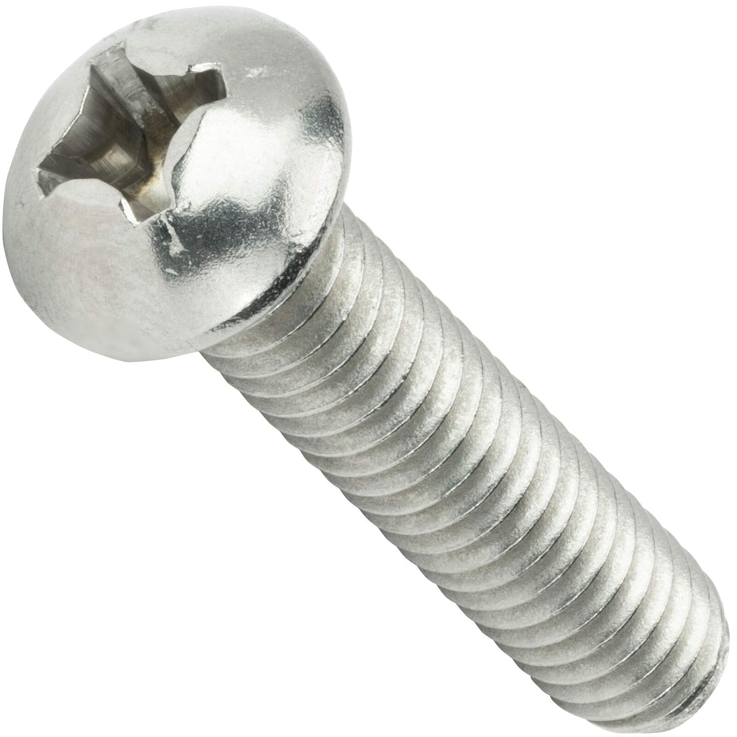 1/4-20 x 1/2' - Phillips Round Head Stainless Steel 18-8 500 pcs Machine Screws B2B