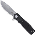 CRKT Homefront Compact Everyday Carry EDC Folding Knife with Liner Lock: S35VN Steel Plain Edge Blade, G10 Handle with Aluminum Bolster, K246KXP
