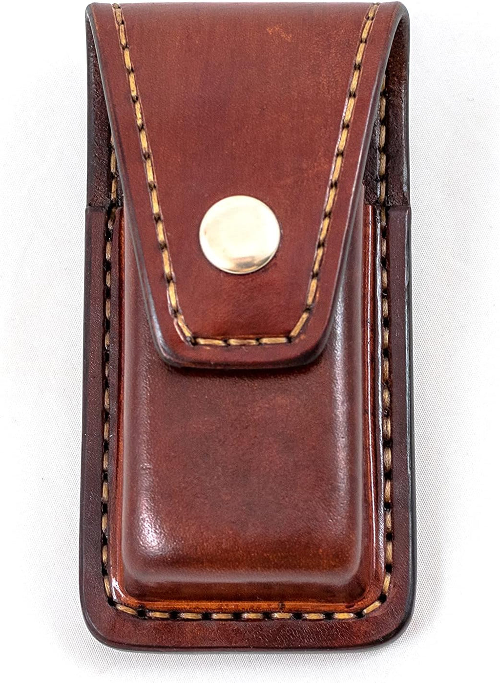 Belt clip leather sheath for Leatherman Wave, leather pocket multitool sheath, every day carry, EDC, leather knife holster