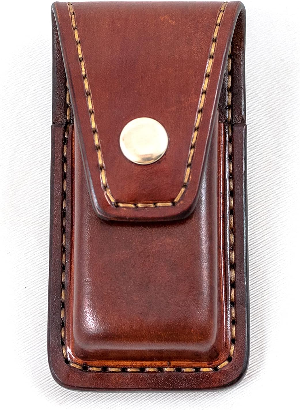 Belt clip leather sheath for Leatherman Wave, leather pocket multitool sheath, every day carry, EDC, leather knife holster