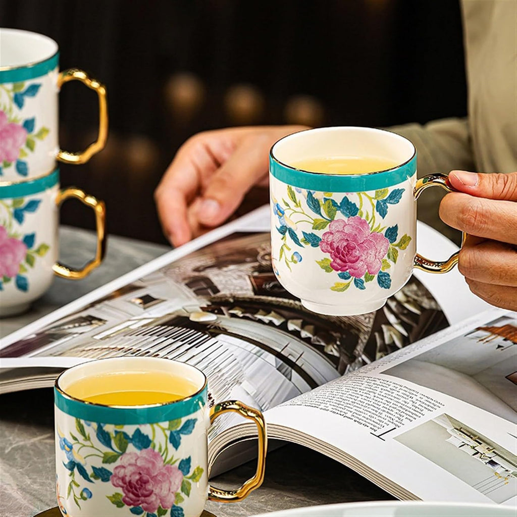 Beverage Serveware European high-temperature water set, teapot and cup set, housewarming gift, coffee set, teapot and tea cup set Water Carafe