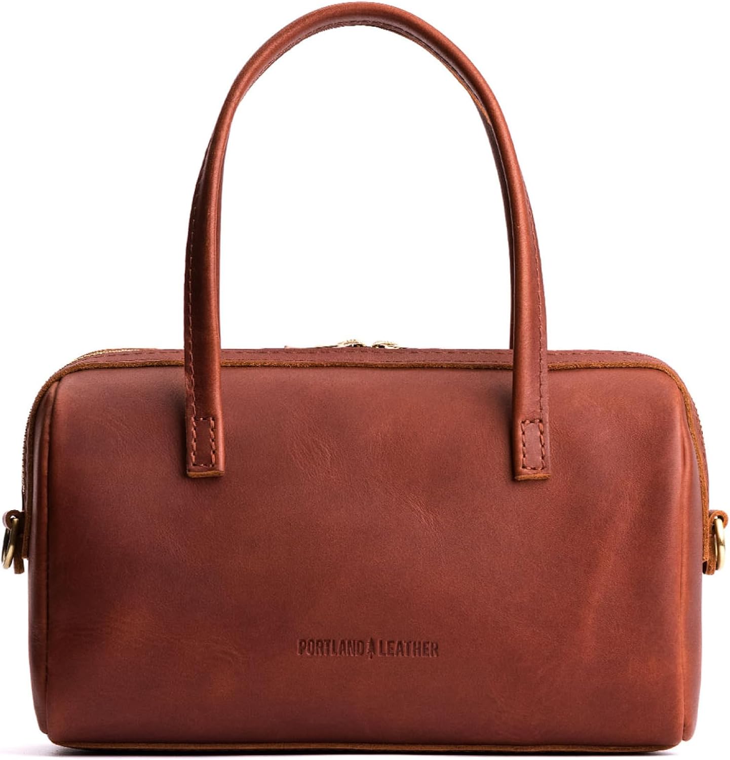 Portland Leather Goods Sloan Doctor Bag – Leather Purse Handmade from the Finest Full-Grain Hides
