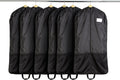 Covermates Deluxe Garment Bag Set for Closet Storage & Travel – Heavy Duty Hanging Suit & Dress Bags with ID Window, Accessory Pockets & Carrying Handles – Premium Wardrobe Protection, Black