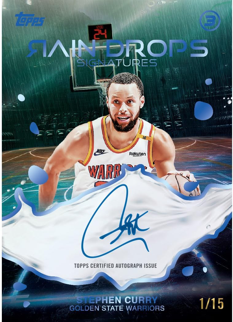 2025-26 Topps Three Basketball Hobby Box w/Autograph