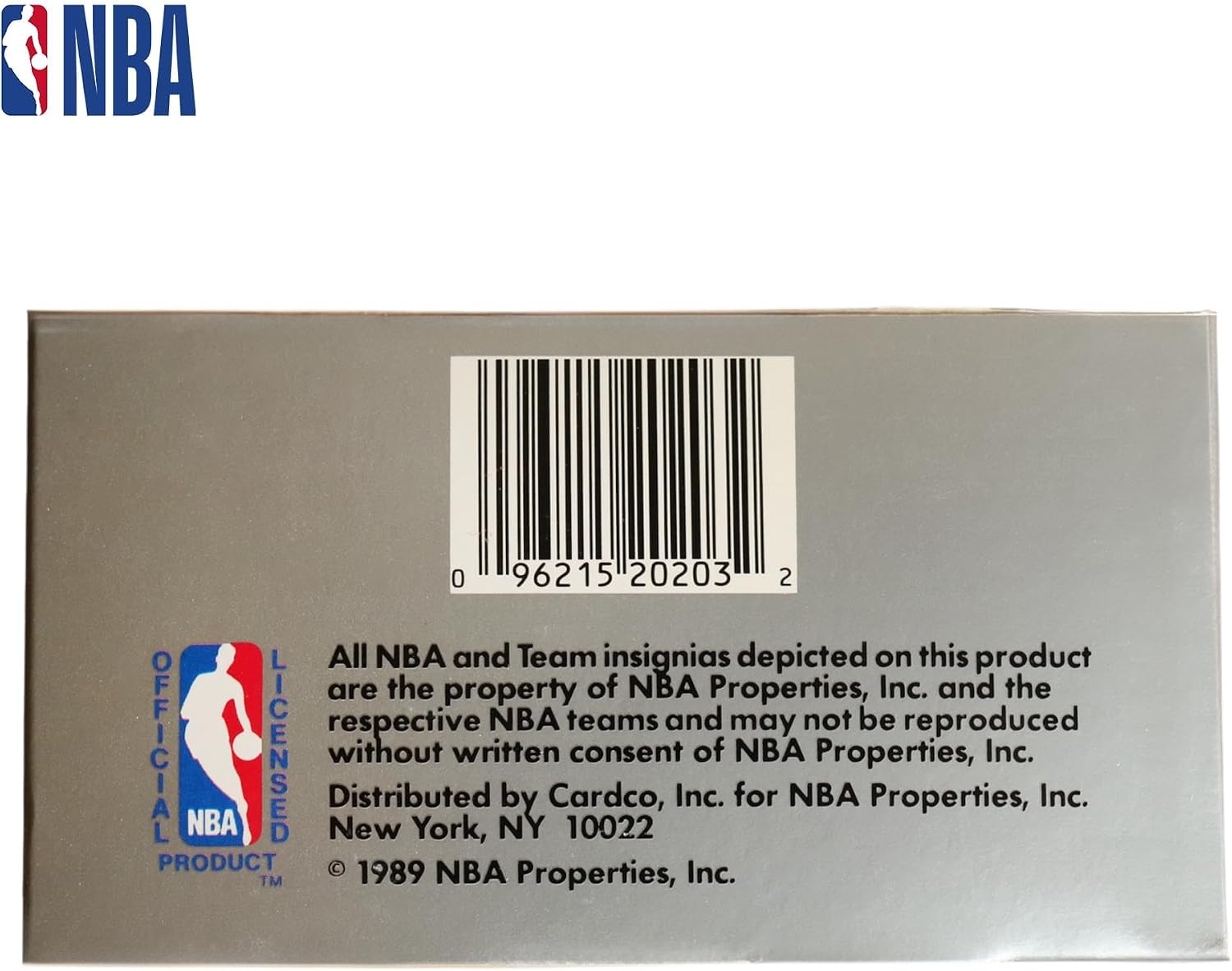 1989 NBA Hoops Basketball Cards Official