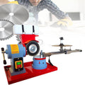 Electric Circular Saw Blade Sharpener, 550W Water Injection Rotary Angle Mill Grinder 2850Rpm Electric Angle Mill Grinding Machine, Multi-Tool Sharpener with High Accuracy Water Tank