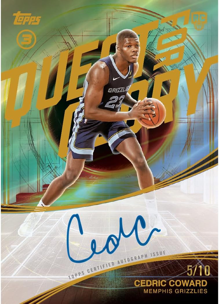 2025-26 Topps Three Basketball Hobby Box w/Autograph