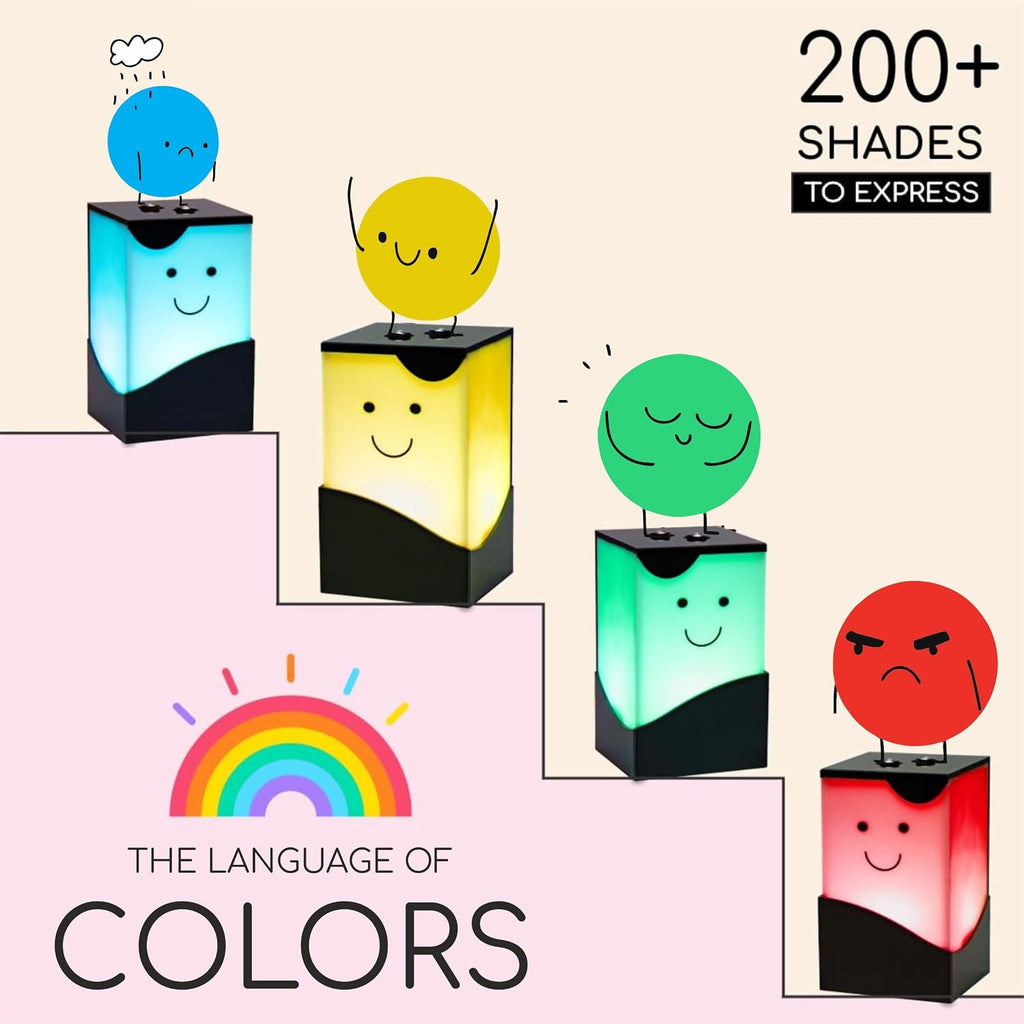 ZOCI VOCI Friendship Lamps, Telepathy Toddlers, Long Distance WiFi Touch Light, Stay Connected from Anywhere, 250+ Colors, Gift for Couples, Friends & Family, Father's Day, No Subscription (Set of 4)