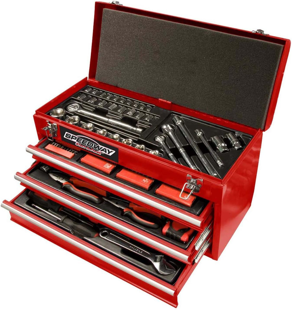 Speedway 8836 118 Piece, 3 Drawer Tool Chest