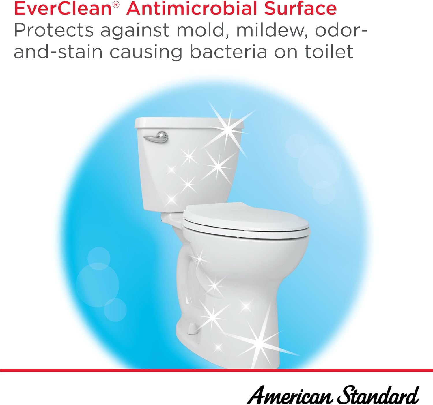 American Standard 609DA001.020 Cadet PRO Two-Piece Toilet with Slow-Close Seat and Wax Ring, Round Front, Standard Height, White, 1.28 gpf