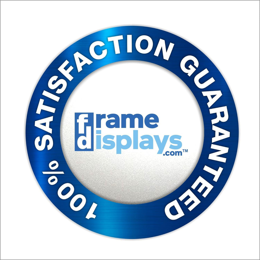 Optical Display for 60 Eyewear Frames - Wall Mount Acrylic Eyewear or Sunglass Display Package in Frosted White for 60 Frames – 31.25' (H) X 36.5' (W)