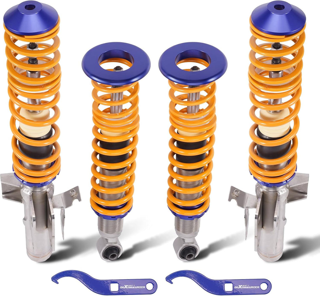 maXpeedingrods Coilovers for Subaru BR-Z 2012-2021, for Scion FR-S 2012-2016, for Toyota 86 2017-2020, 24 Levels Rebound & 12 Levels Compression Damping Adjustable C3 Upgraded Series Lowering Kits