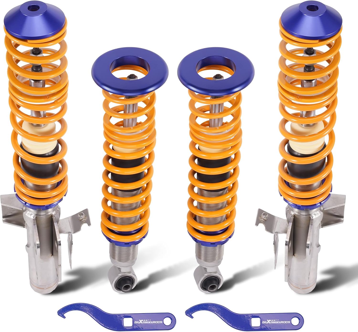 maXpeedingrods Coilovers for Subaru BR-Z 2012-2021, for Scion FR-S 2012-2016, for Toyota 86 2017-2020, 24 Levels Rebound & 12 Levels Compression Damping Adjustable C3 Upgraded Series Lowering Kits