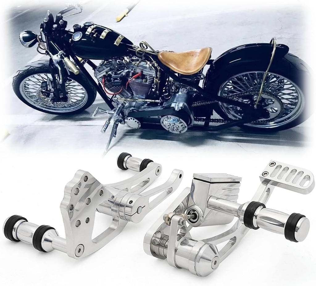 TOFR 3/4' Bore Master Cylinder Forward Controls for Harley Softail 1984-1999 Fat Boy FLSTF Heritage FLST Softail Custom FXSTC Bad Boy FXSTSB Softail Standard FXST for Big Twin Shovelhead