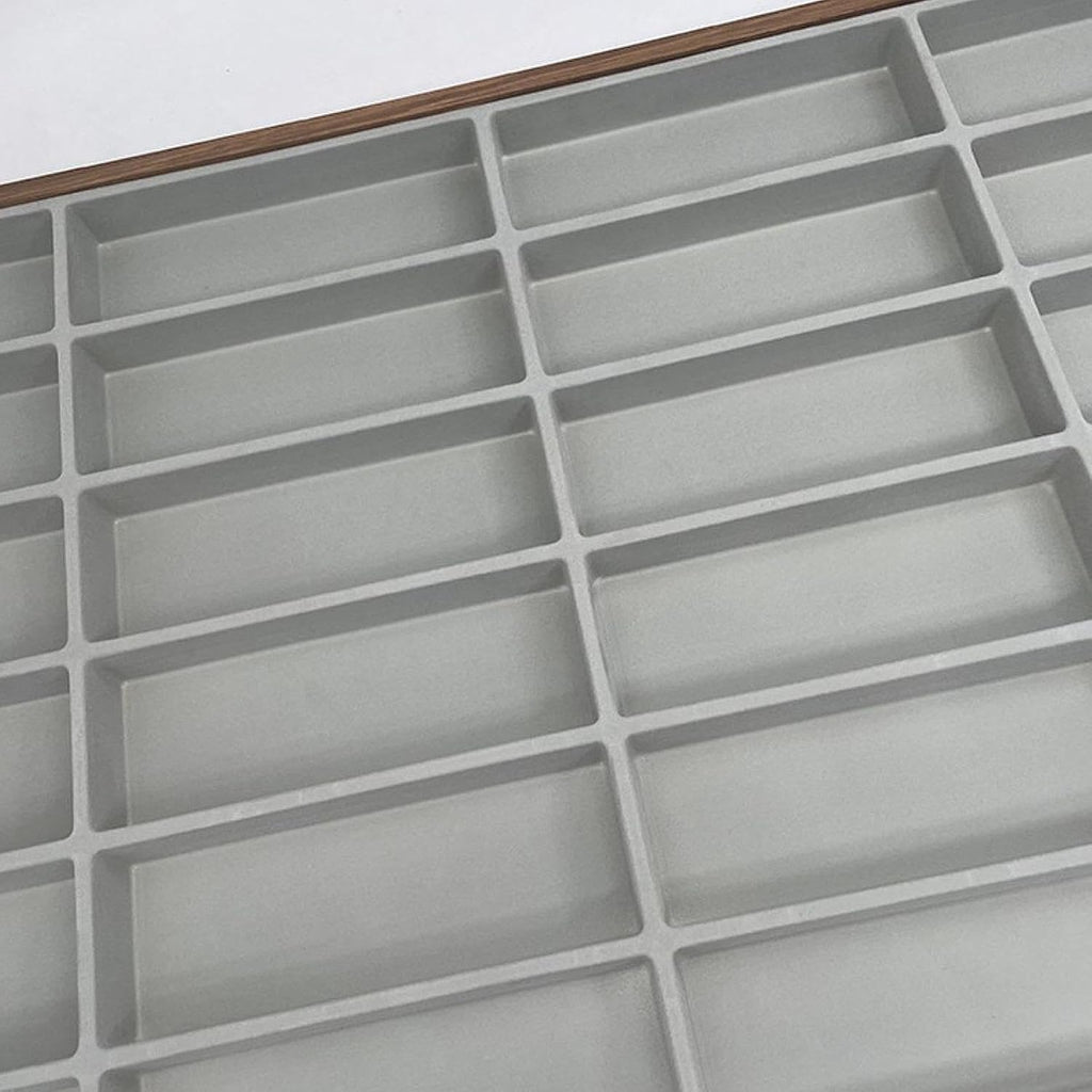 Glasses Display Tray,Eyeglasses Organizer Box, 24 Grids, Jewelry Holder, Eyewear Storage Case for Eye Glasses Necklace Store