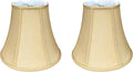 Royal Designs, Inc. BSO-704-12AGL-2 True Bell Basic Lamp Shade, 6.5 x 12 x 10.5, Antique Gold, 2-Pack