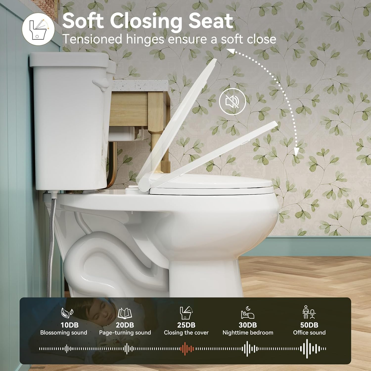 HOROW 19 Inch Tall Toilets, Extra High Toilets with Comfortable Chair Height Seat, 1.28 GPF Single Flush Two-Piece Toilet, 12' Rough In Round Bowl for Seniors, Pregnant, Disabled & Tall Person, White