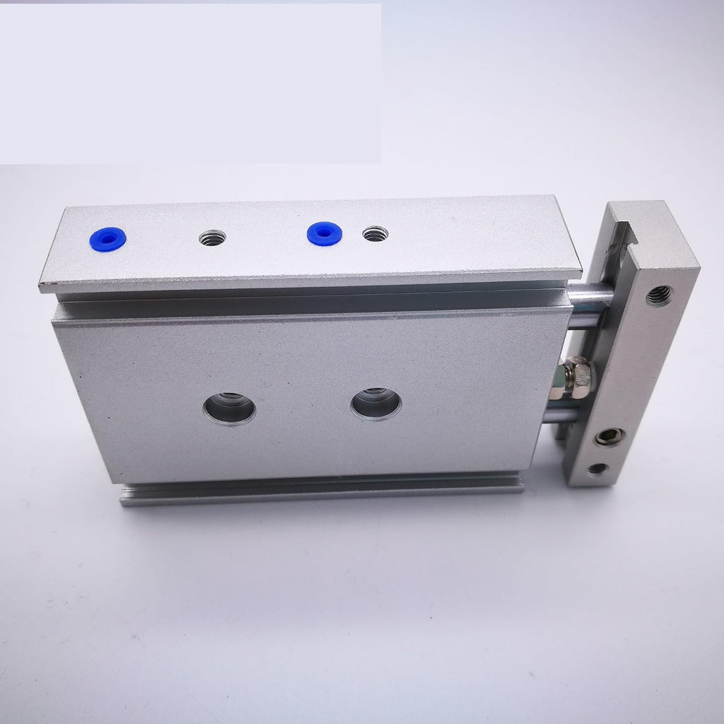 CXSL20-125 CXSL20-150 Duplex Double Bar Cylinder Ball Bearings Pneumatic Components CXSL20X125 20mm Bore 125mm Stroke 1Pcs(CXSL20-125)