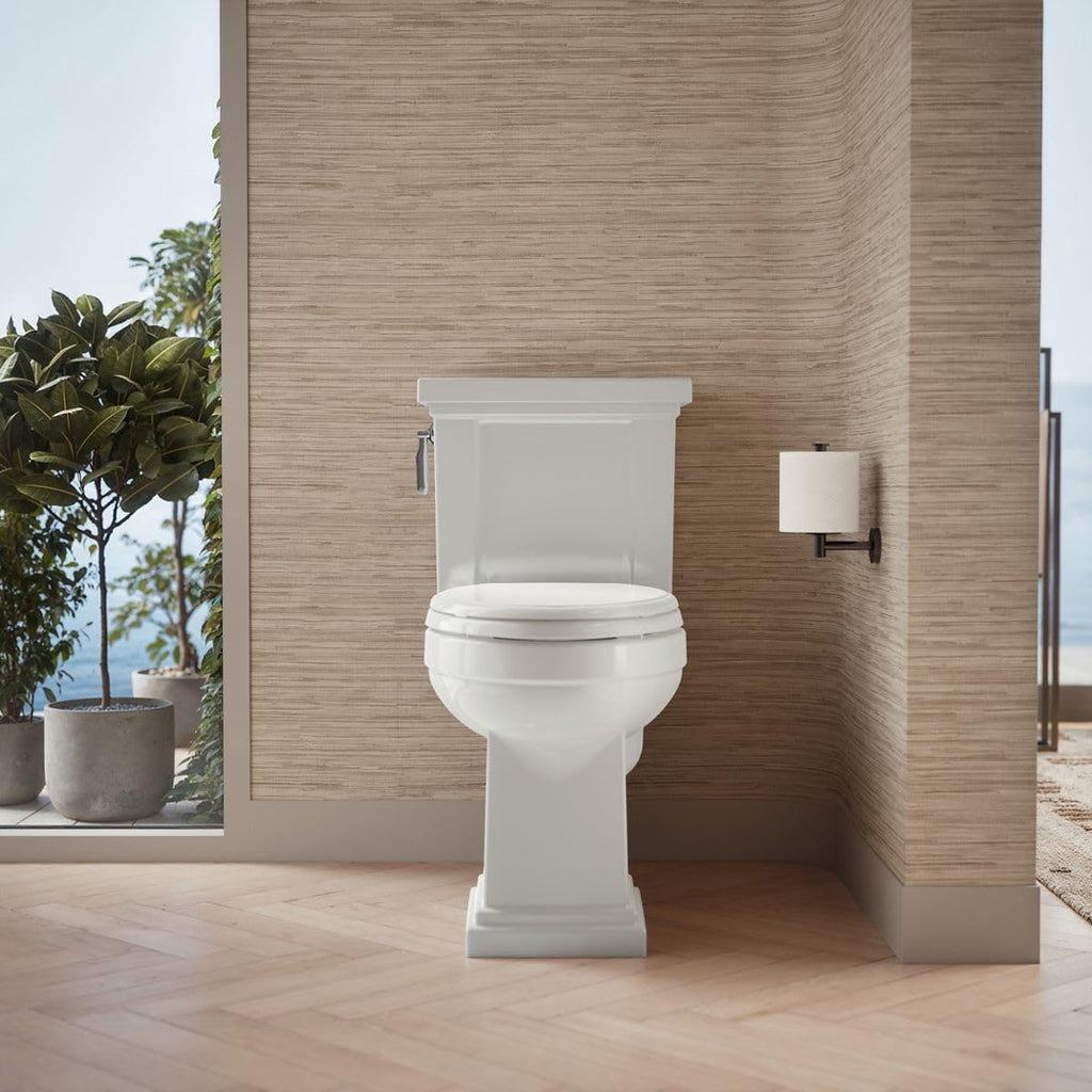 Kohler, K3950-0, Two-piece elongated toilet, 1.28 gpf, White