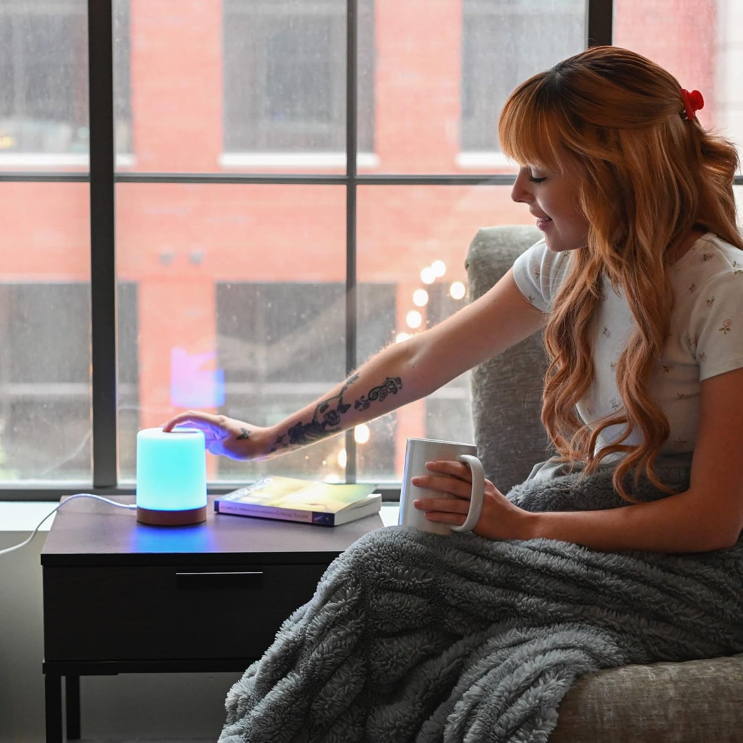LuvLink Friendship Lamps No Subscription WiFi Touch Lamp for Long Distance Relationships, Couples, Friends & Family - Gift Ready (Set of Six)