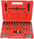 Valve Seat Reamer Repair Tool for 22-63mm Carbide Valve Cutting Tool, 29 Pcs Universal Boring Cutter Valve Repair Tools with 15°-90° Blades Black,1
