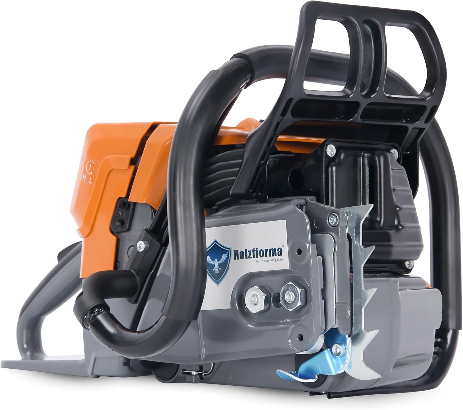 71cc Holzfforma G444 4.0KW Gasoline Chain Saw Power Head With Wrap Around Handle Bar are compatible with MS440 044 Chainsaw Orange Dark Grey