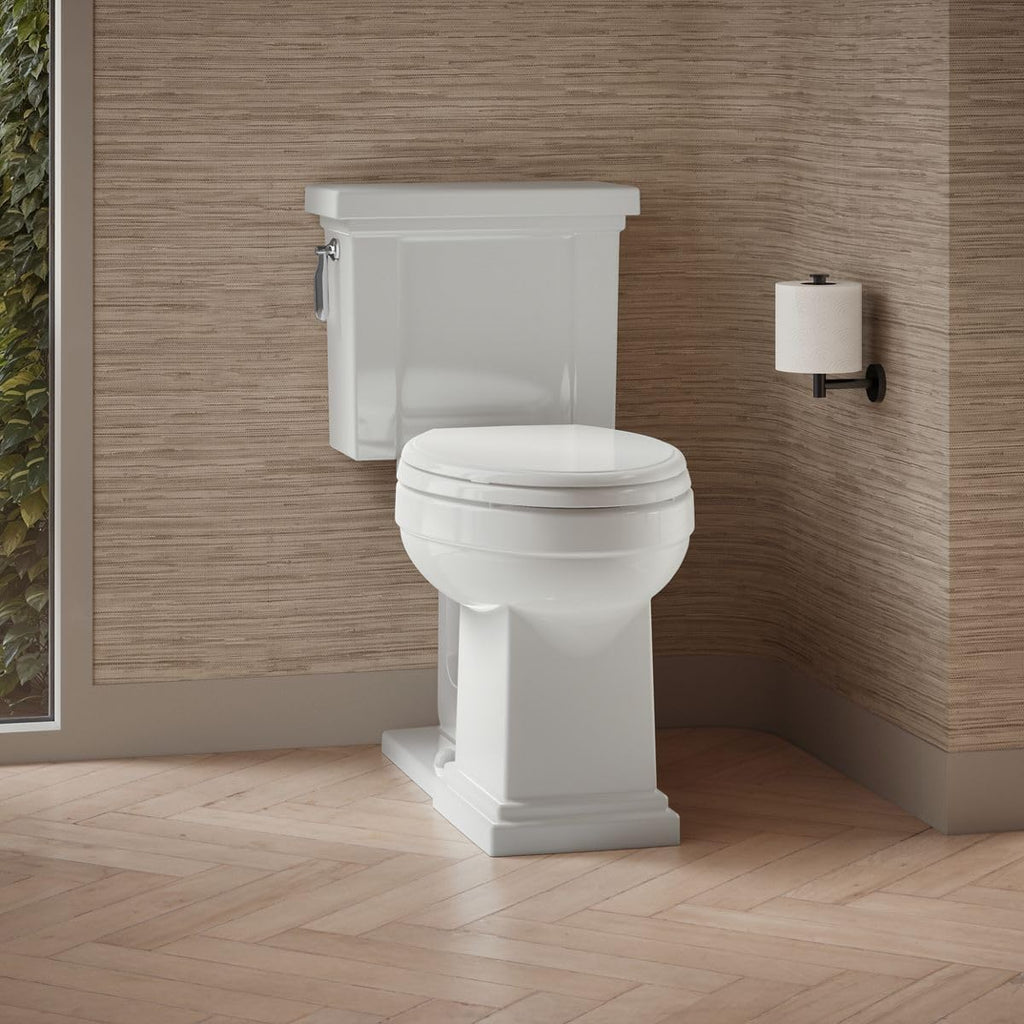 Kohler, K3950-0, Two-piece elongated toilet, 1.28 gpf, White