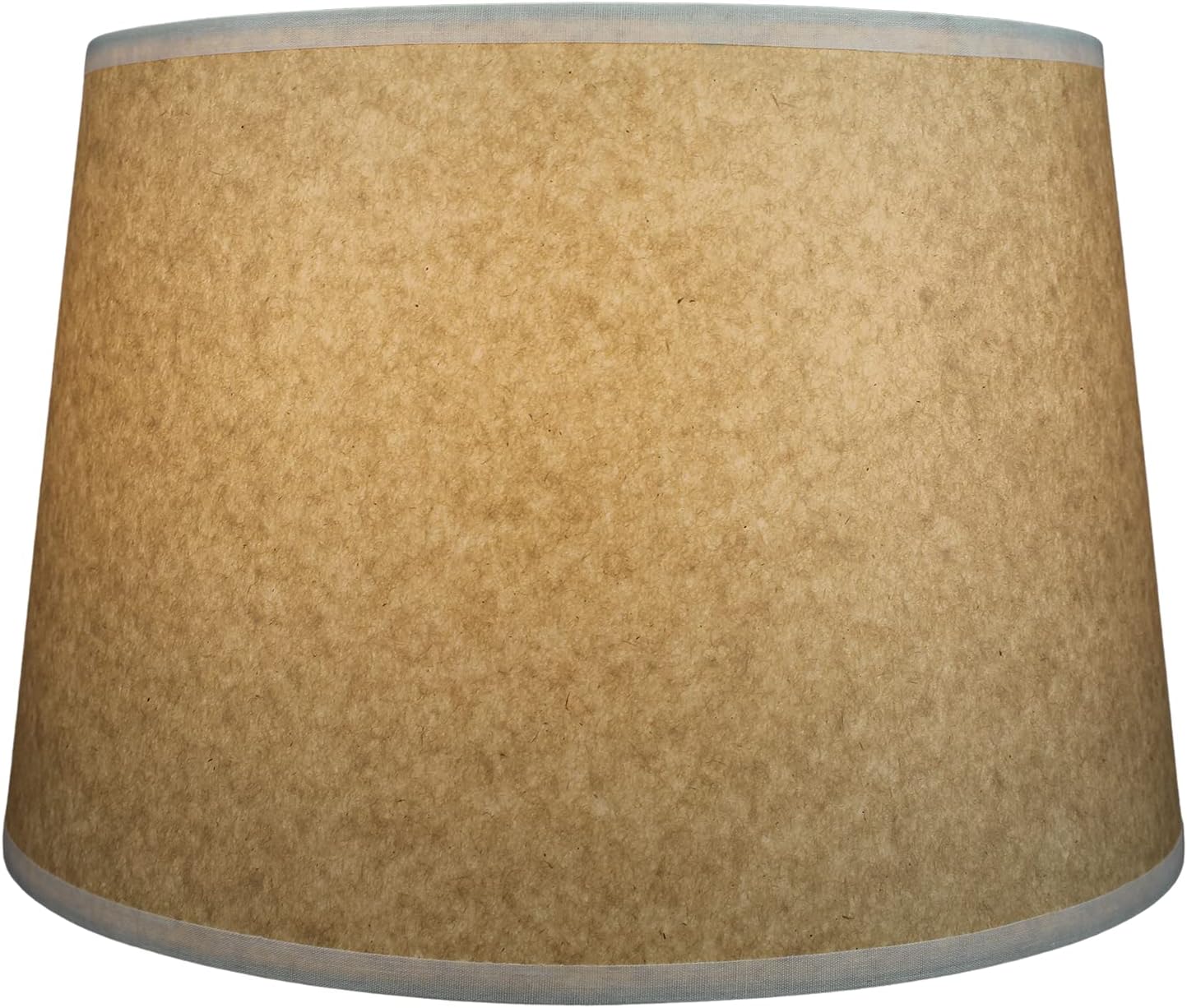 FenchelShades.com Set of 2 Lampshades 10' Top Diameter x 12' Bottom Diameter x 8' Slant Height with Washer (Spider) Attachment. Attaches to Lamps with an existing Harp (not included) (Onion Natural)