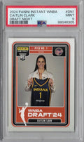 2024 Panini Instant Draft Night WNBA Basketball #DN-1 Caitlin Clark Rookie Card Graded PSA 9 Mint