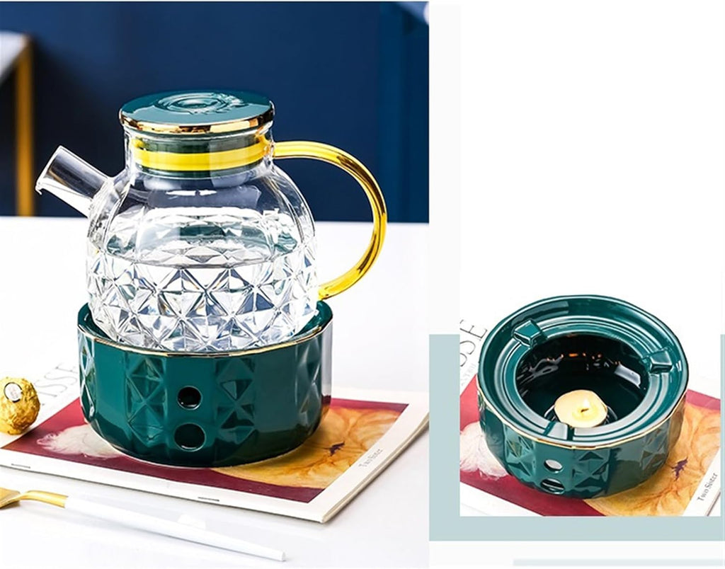 Beverage Serveware Tea set household heating living room hospitality ceramic teacup water cup with handle Water Carafe