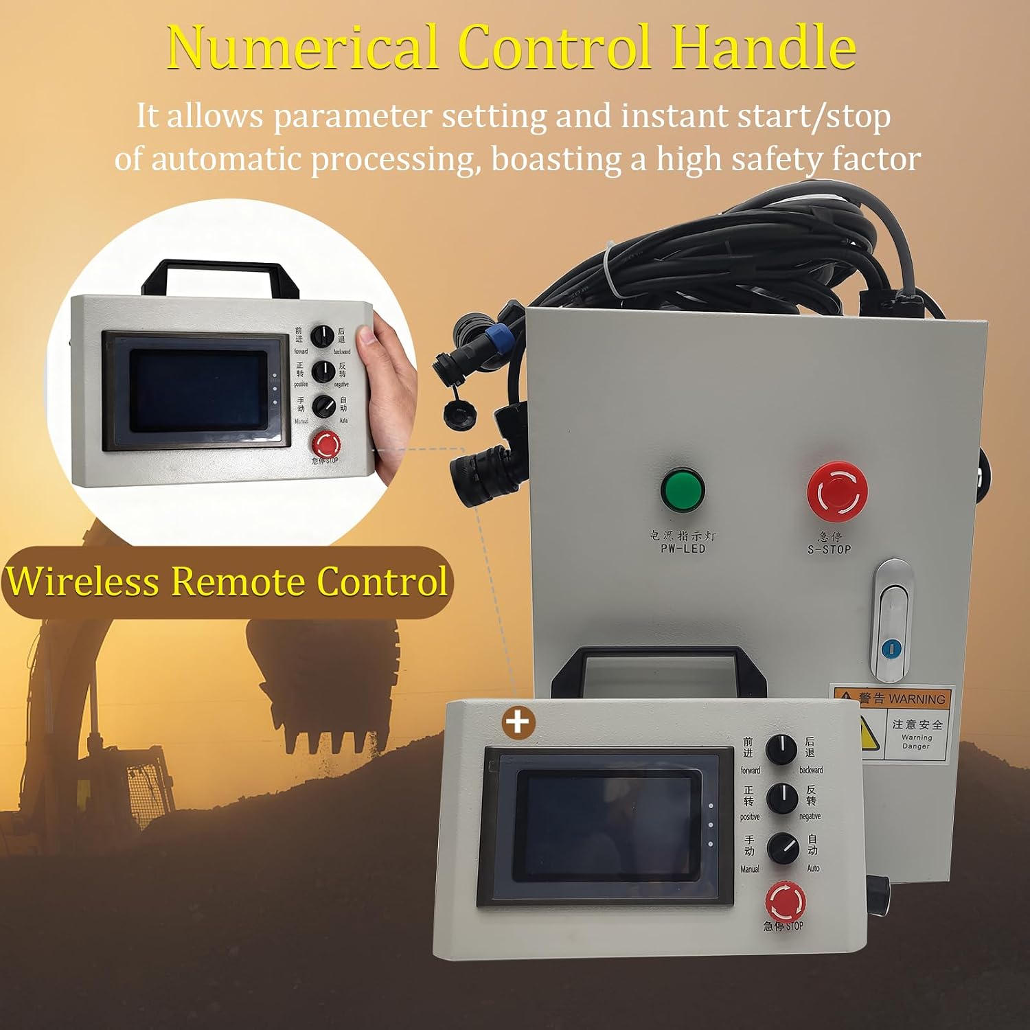 TECHTONGDA Portable Line Boring and Welding Machine, 2 in1 Overlay Welding Machine Bore Welder, Excavator Repair Inner Bore Welder, Hole Drilling Connecting Rod Boring Machine with European Connector