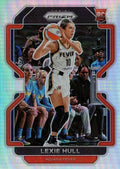2022 Panini Prizm Silver Prizm WNBA Basketball #186 Lexie Hull Rookie Card Fever